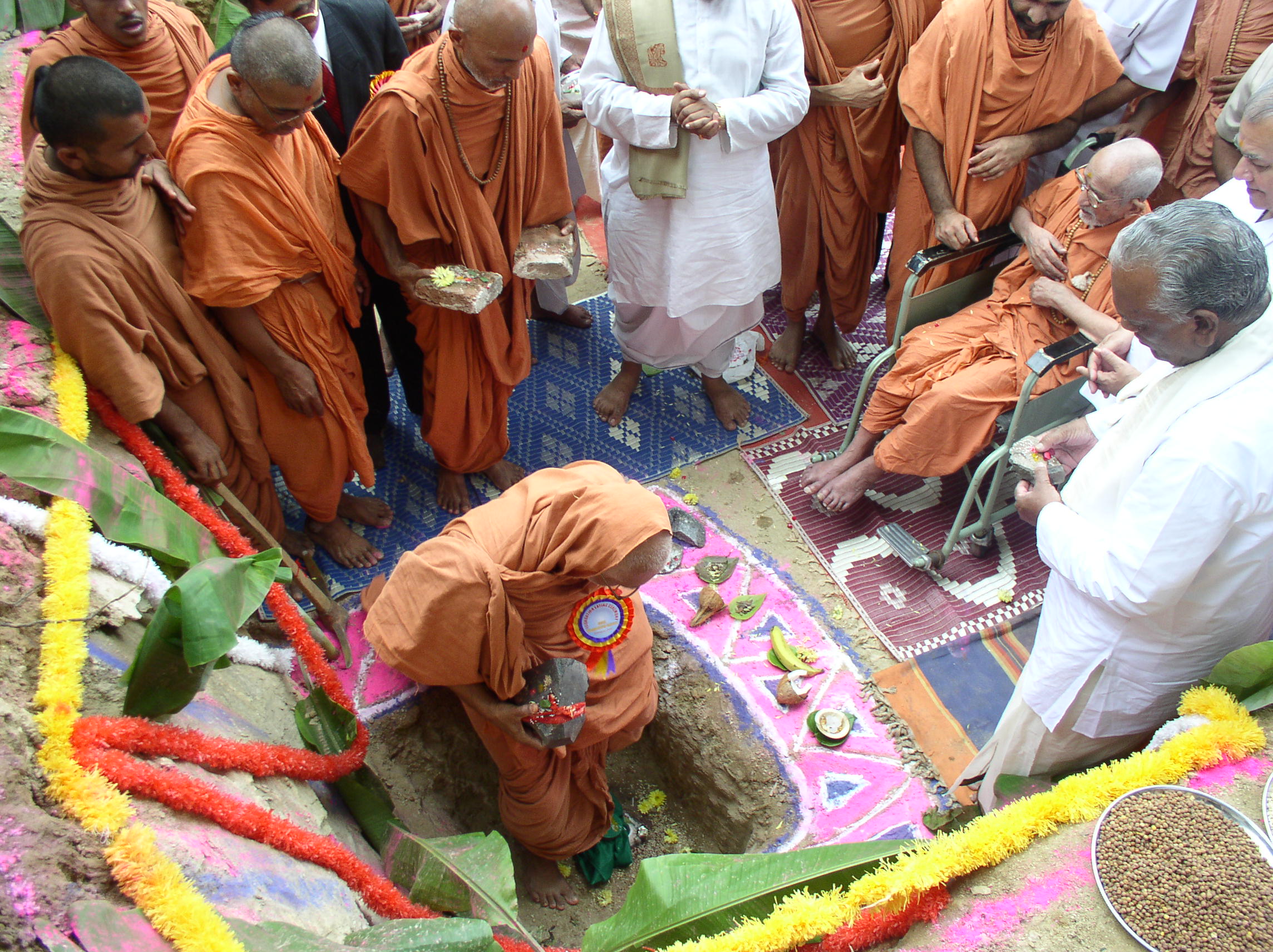 Foundation Ceremony of Shree Swaminarayan Gurukul Bangalore