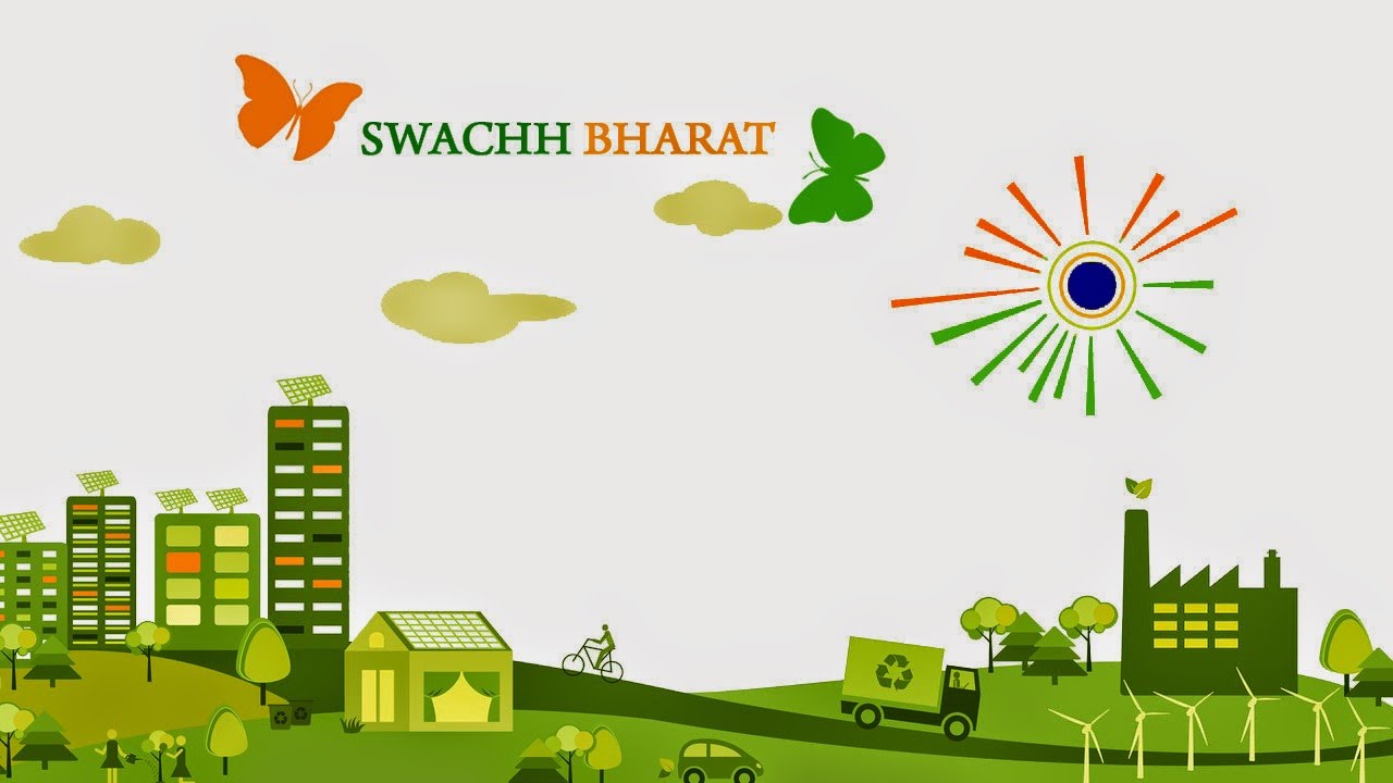 swachh bharat abhiyan drawing for school competition - YouTube