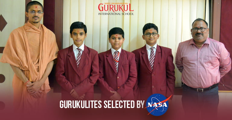 Gurukulites Selected by NASA