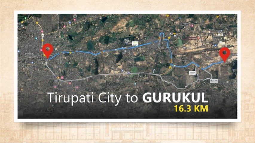 Tirupati Gurukul from City