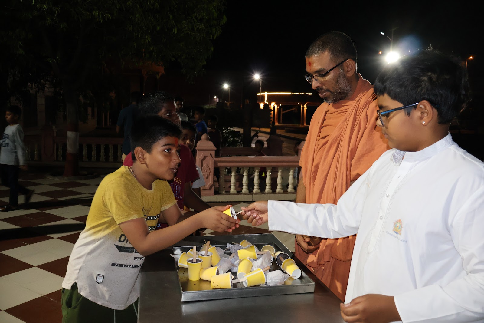 Prashad Of Oreo Brownie By Om Domadiya