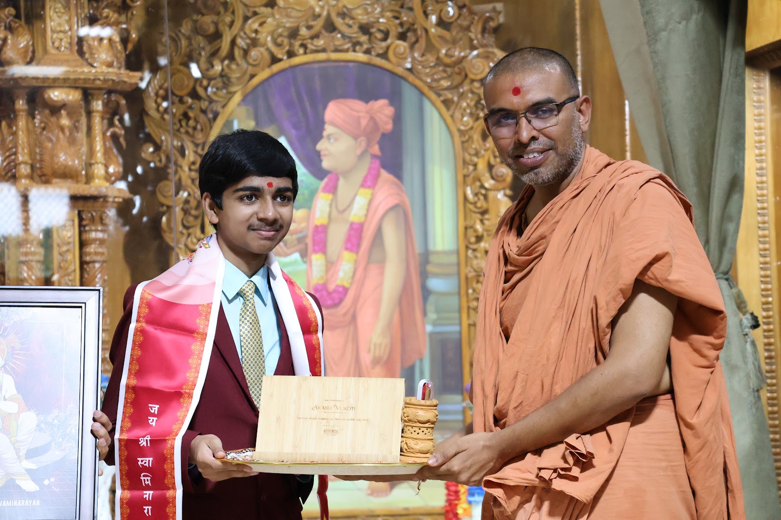 Gurukul Kids With Spell Bee Champion