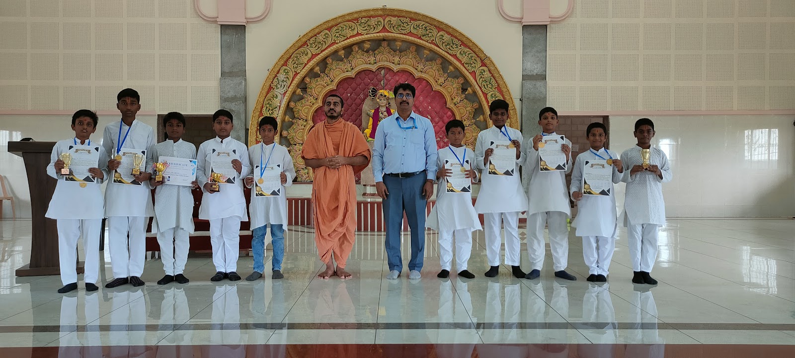 Gurukul Suryapet Students clinches Medals at District Chess Tournament