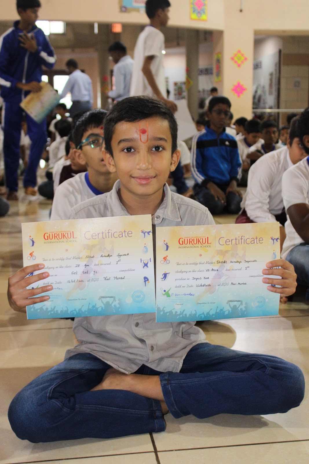 Joyous June Certificates Distribution –