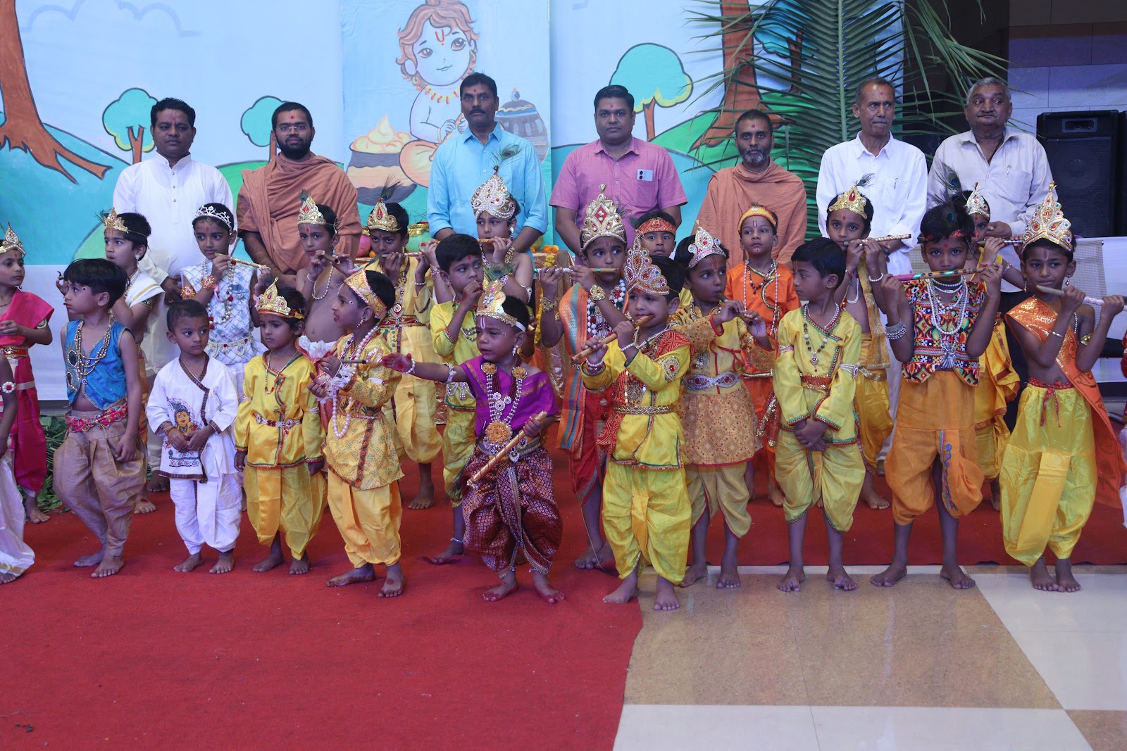 Krishna Janmashtami Celebration Dayschool Shree Swaminarayan Gurukul