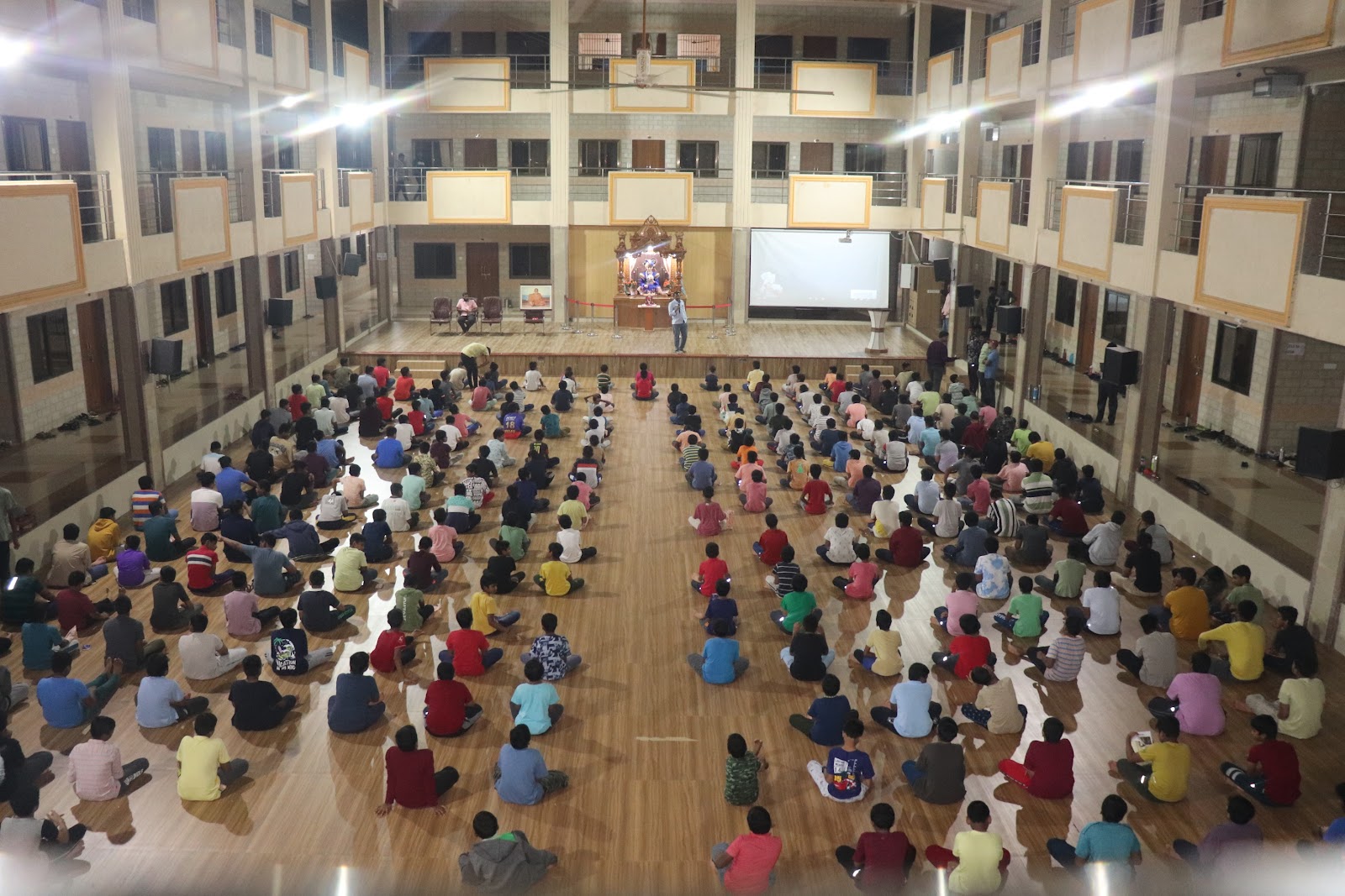 Brahmavidya Session For Hostel Students