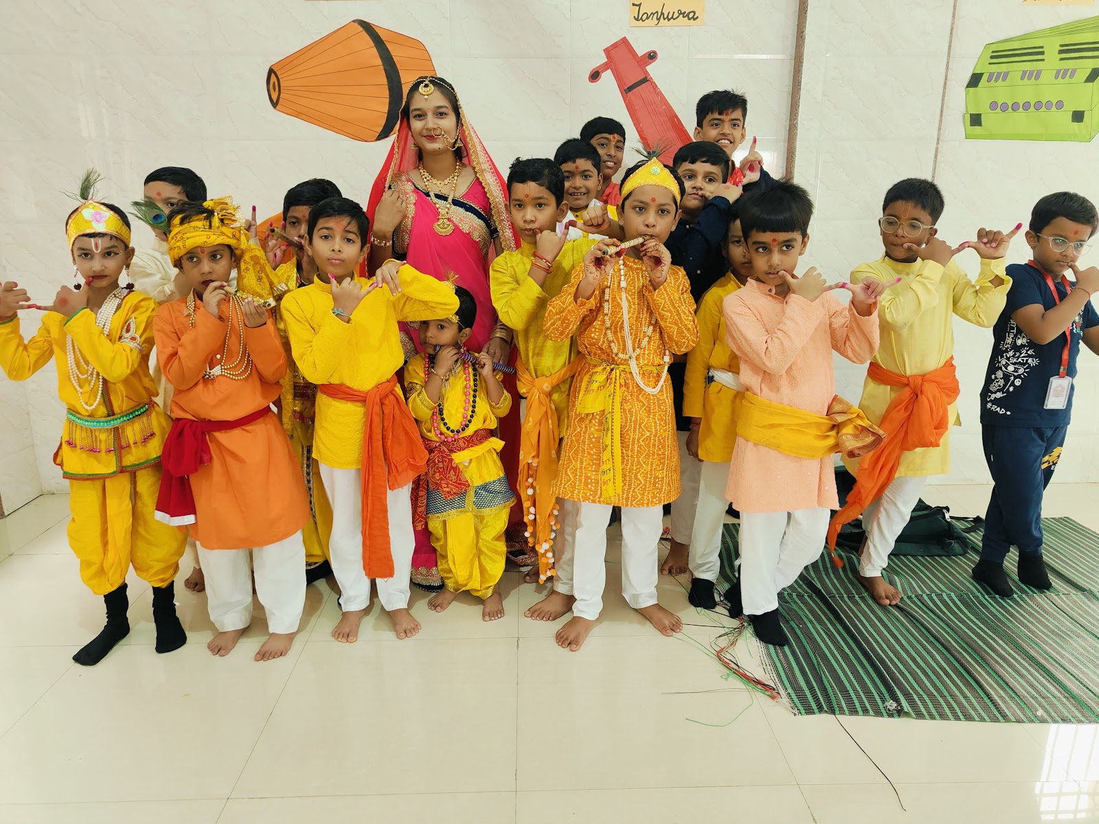 Krishna Janmashtami celebration Shree Swaminarayan Gurukul