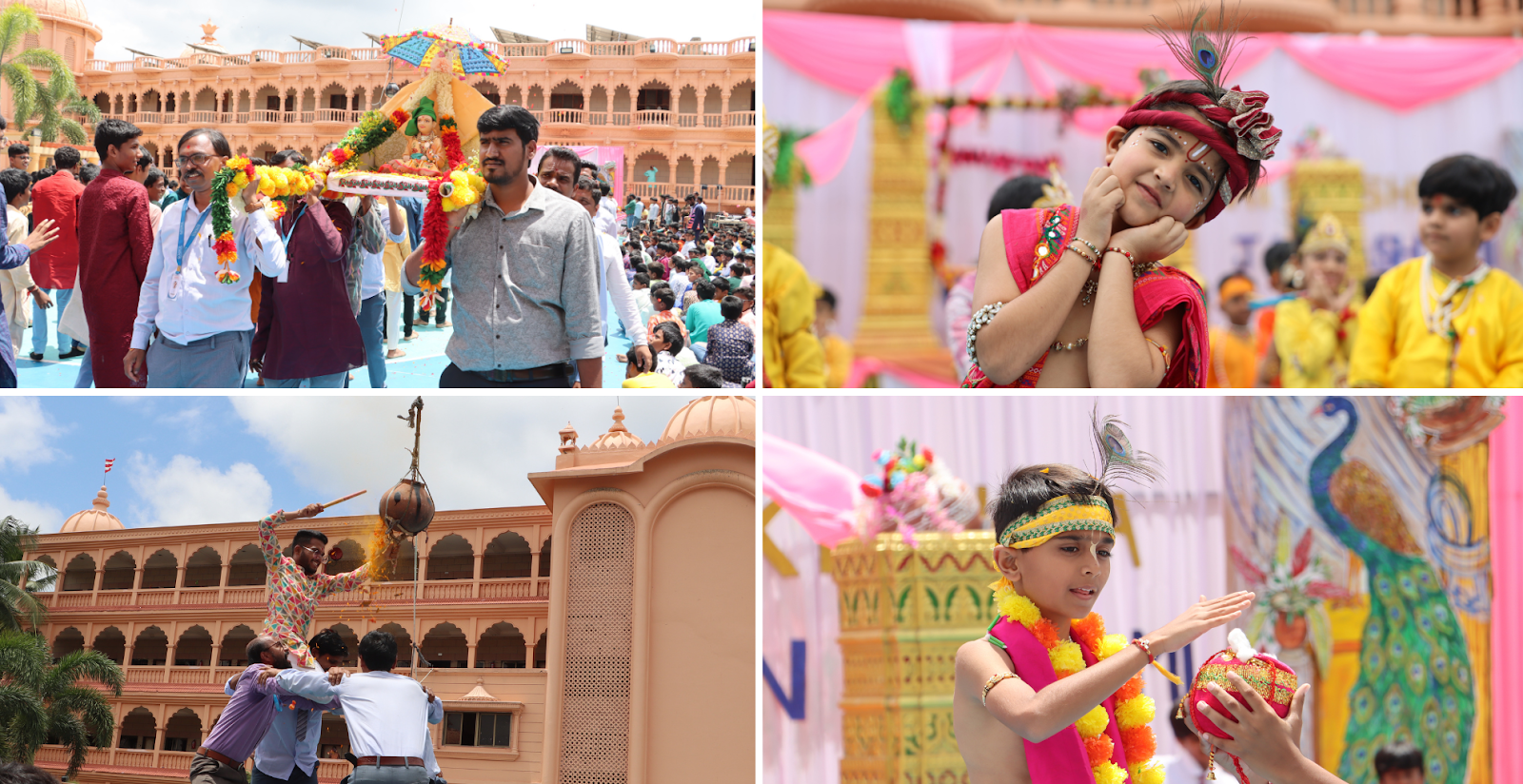 Krishna Janmashtami Celebration Shree Swaminarayan Gurukul