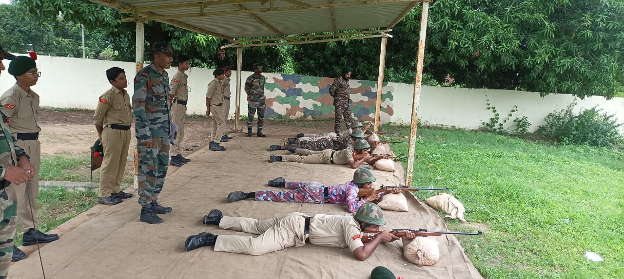 NCC Camp at Gurukul Vidyanagar