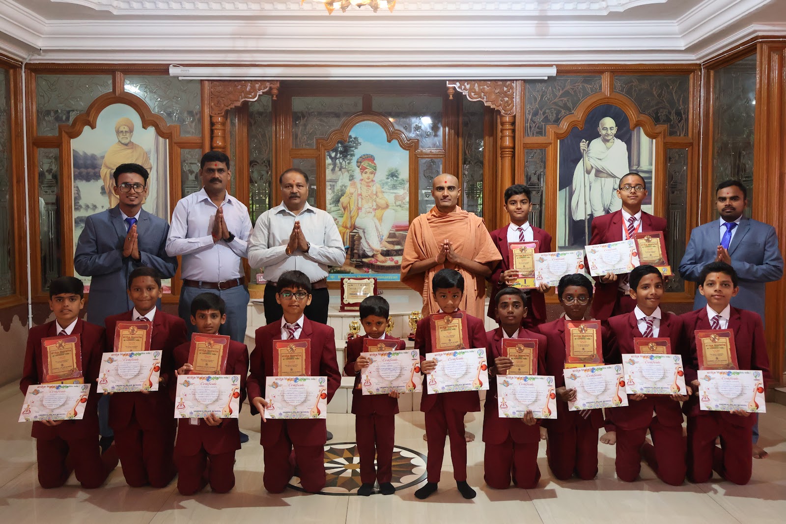 Inter School Group Singing Competition Certificate Distribution