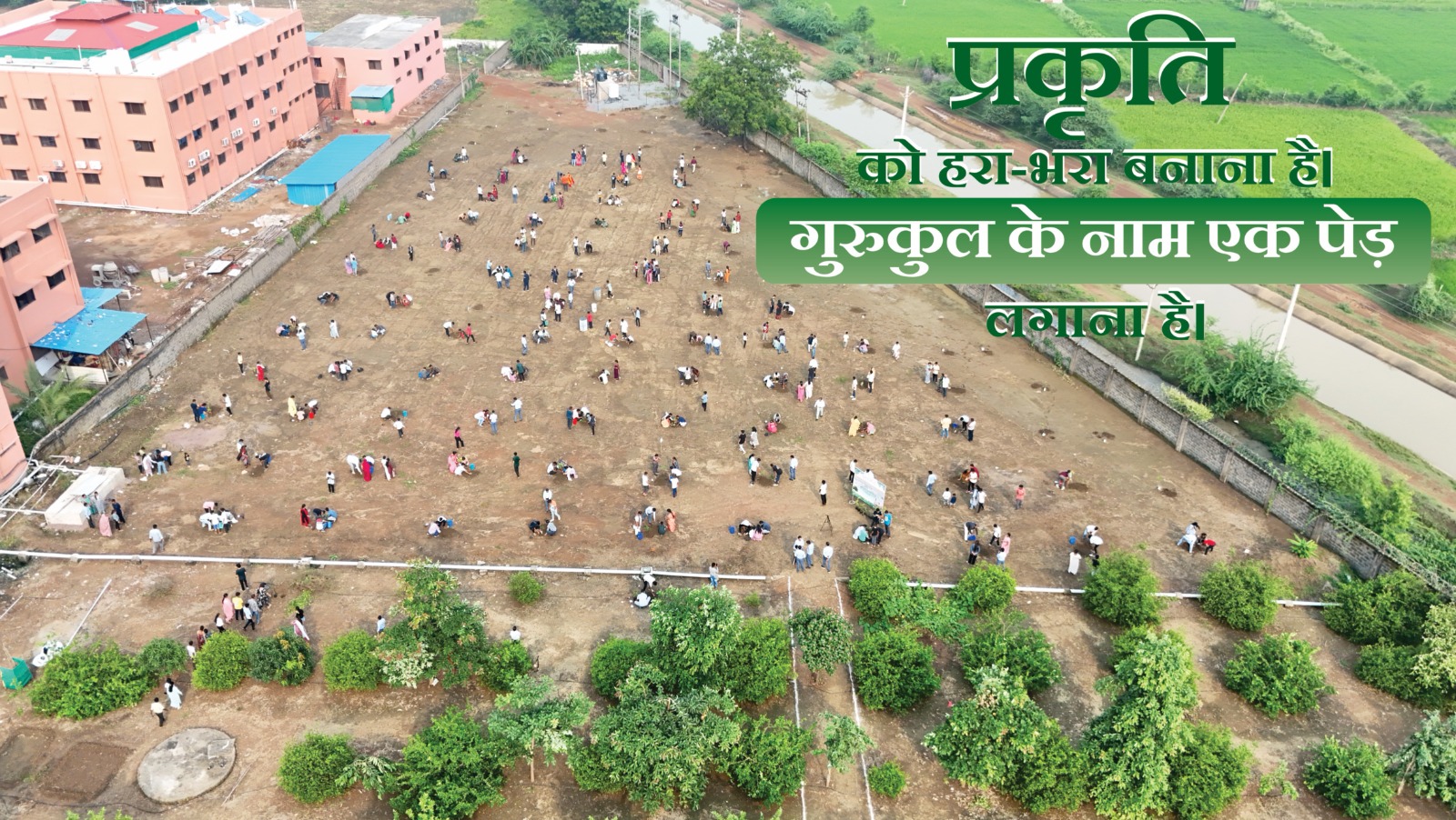 Tree Plantation – Gurukul ke naam ek ped