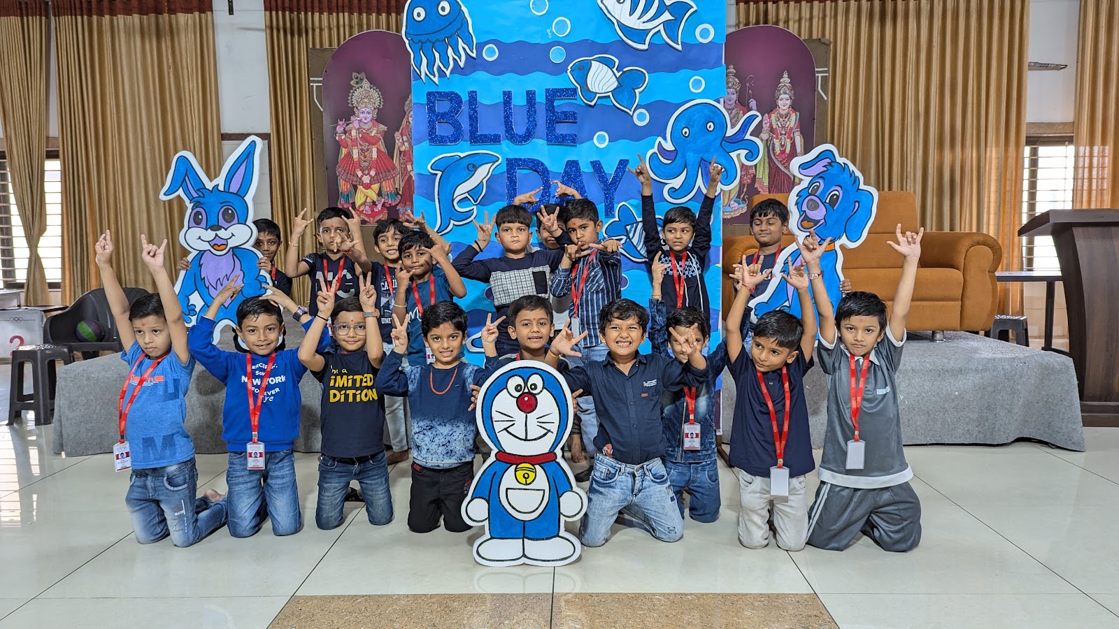 Blue Day  Celebration