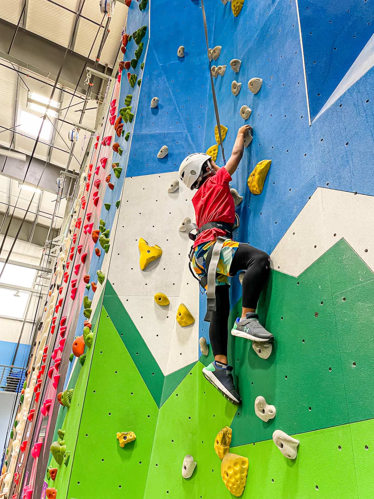 Indoor Rock Climbing For Kids Rock Wall