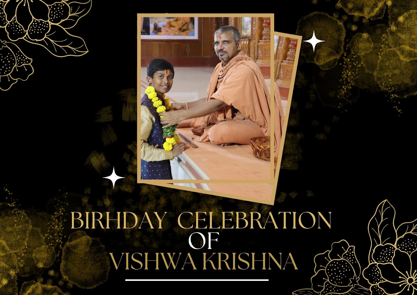 Birhday Celebration of Vishwa Krishna