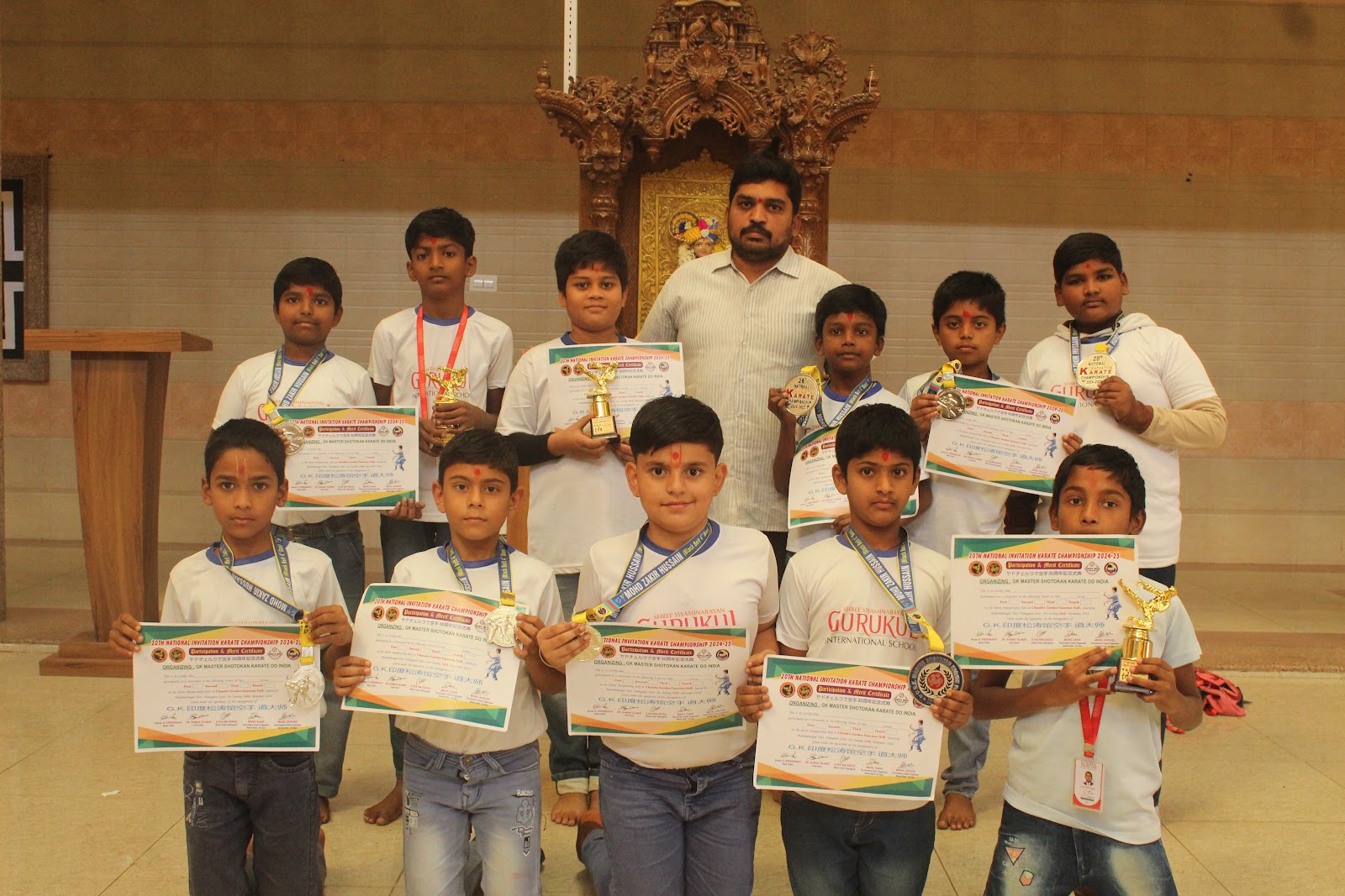 National Karate Championship Achievement