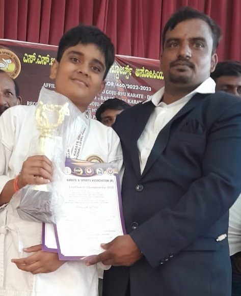 Gurukulites Shine at Hunasur Natioanl Level Karate Championship