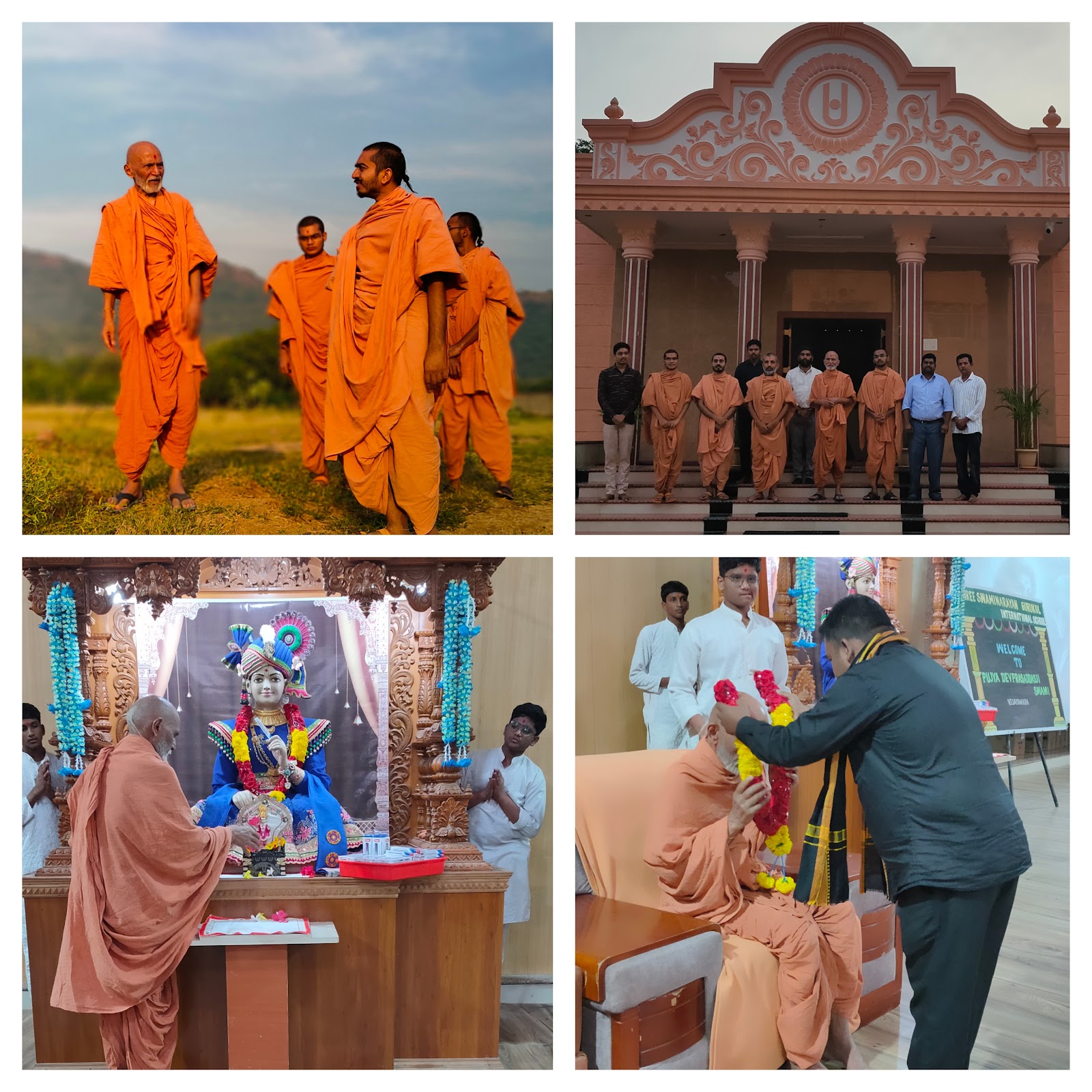 Elder Swamiji Visit Vijayawada Branch