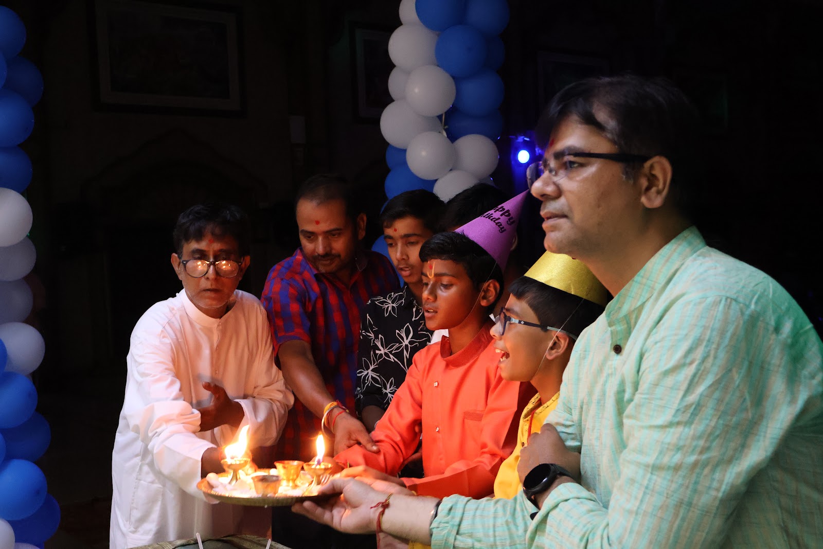 Birthday celebration of Rishan Singh And Manjunath K