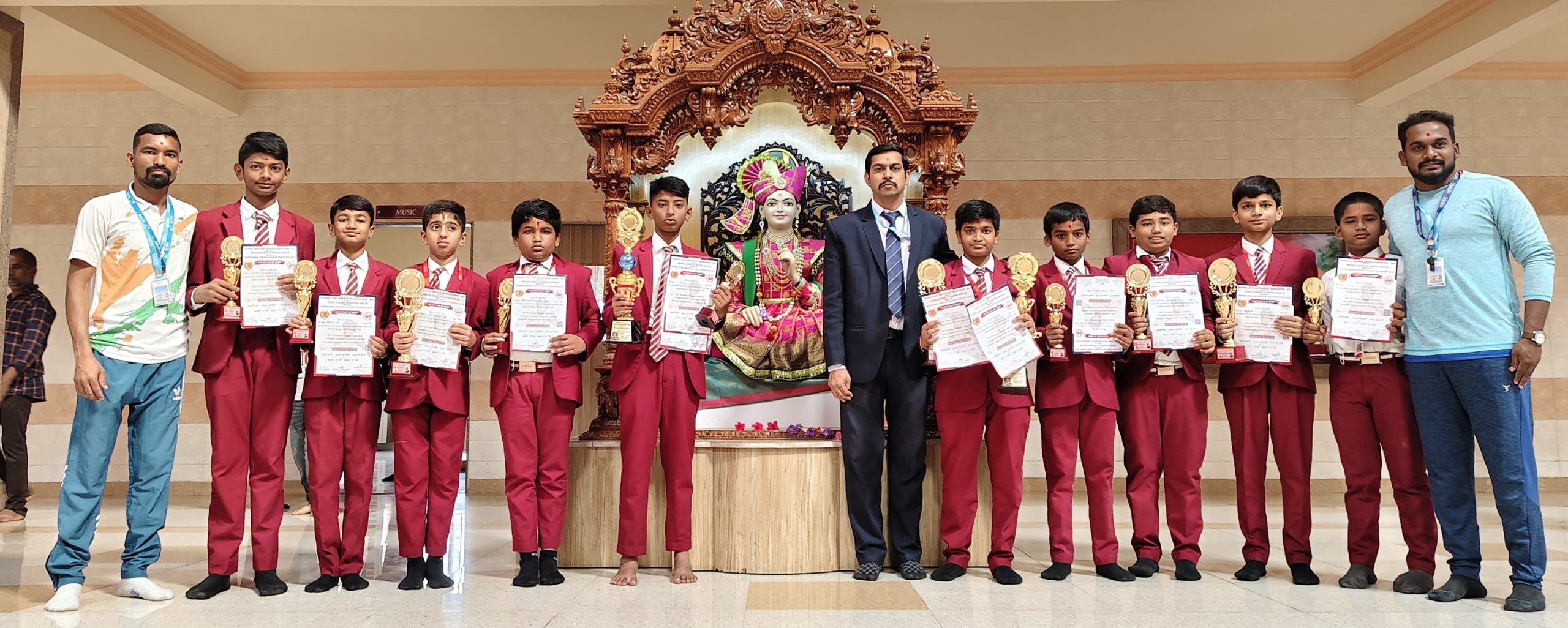 Martial Arts Mastery Gurukulites Excel at National Level Karate Championship