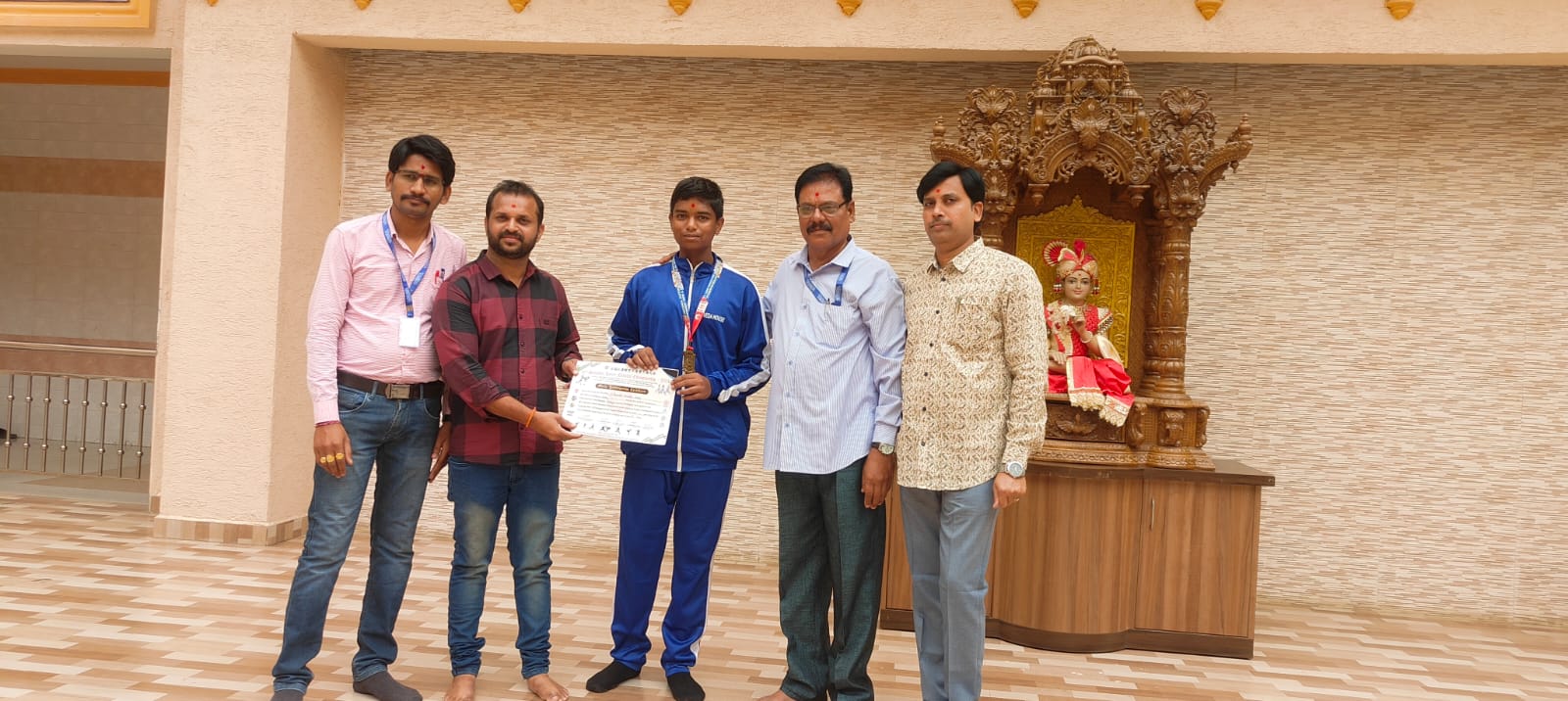 Hemanth Trinadh Reddy Shines with Gold at National Karate Championship