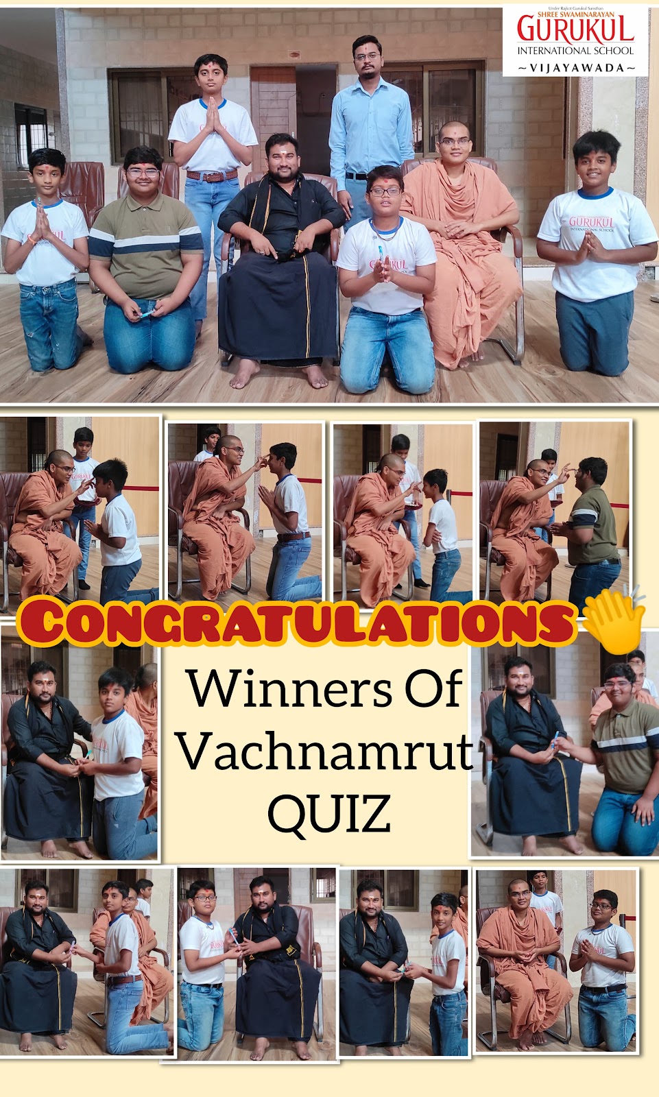 Prize Distribution For Quiz Winners