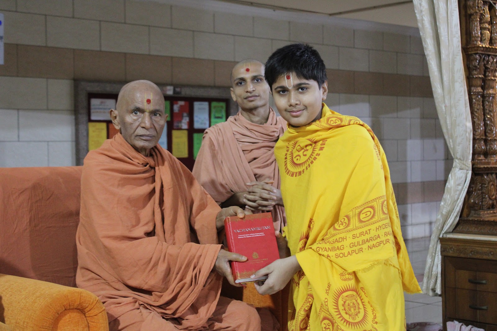 Blessings to Vachanamrut Reciting Students