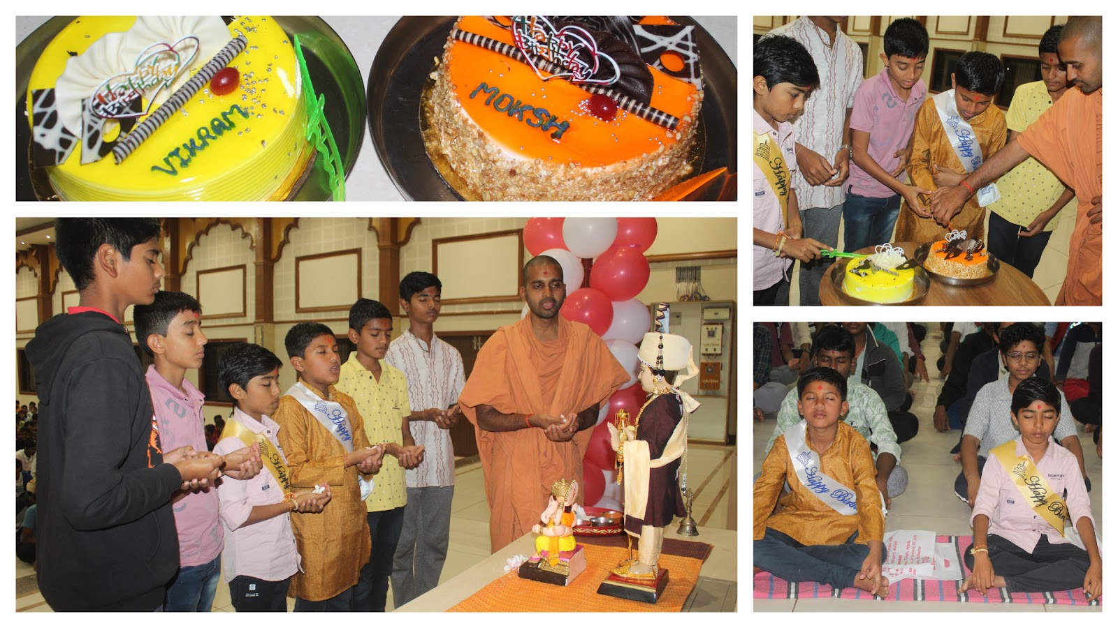 Birthday Celebration of Moksh Patel and M. Vikram