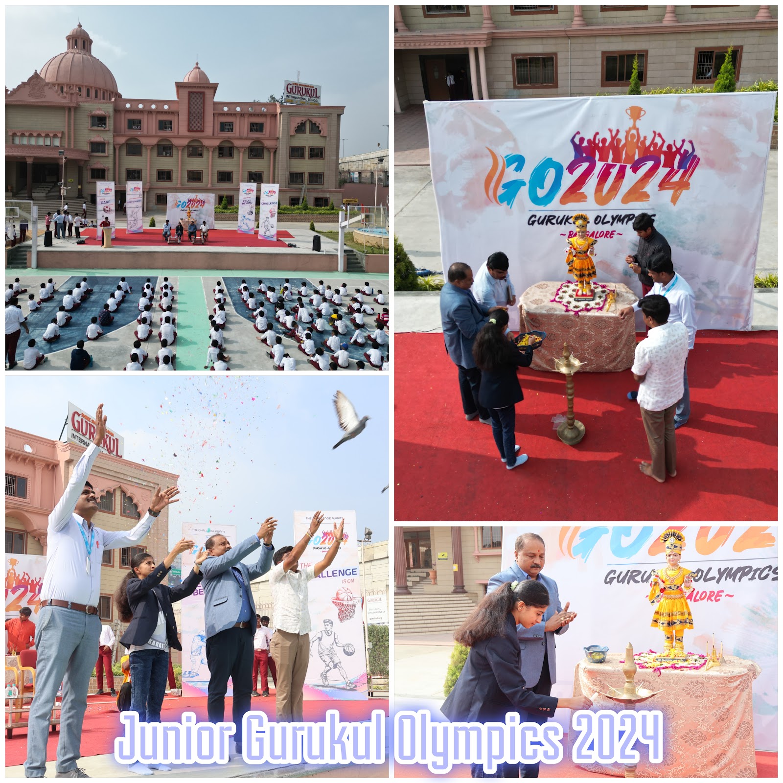 Inauguration Ceremony @Junior Gurukul Olympics 2024