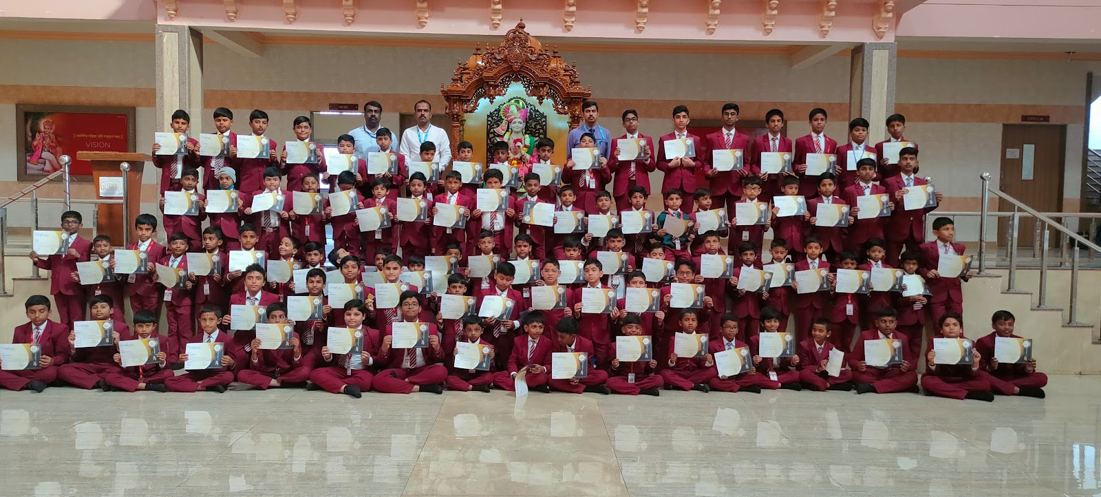 Achievement in English Hand Writing Competition