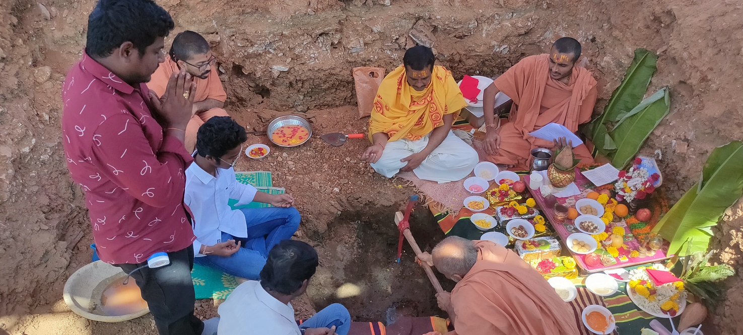 Foundation Stone Ceremony For Staff Quarters