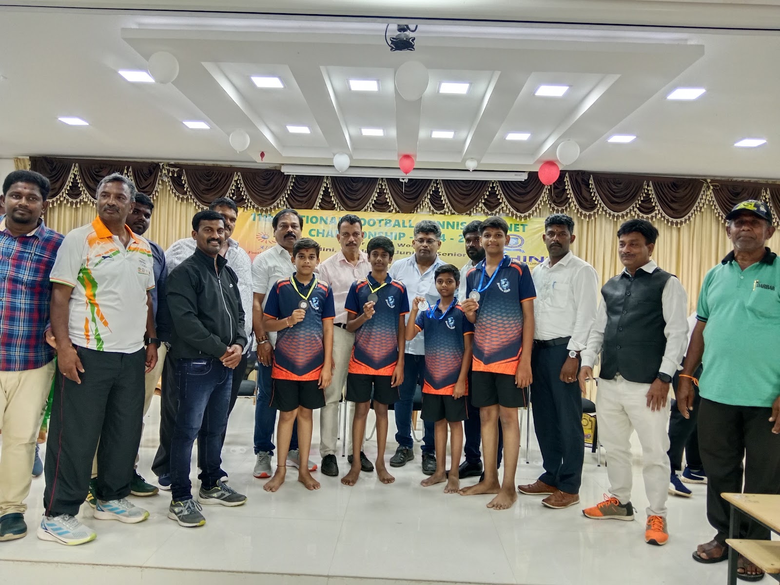 National Football Tennis Championship winners 3rd rank