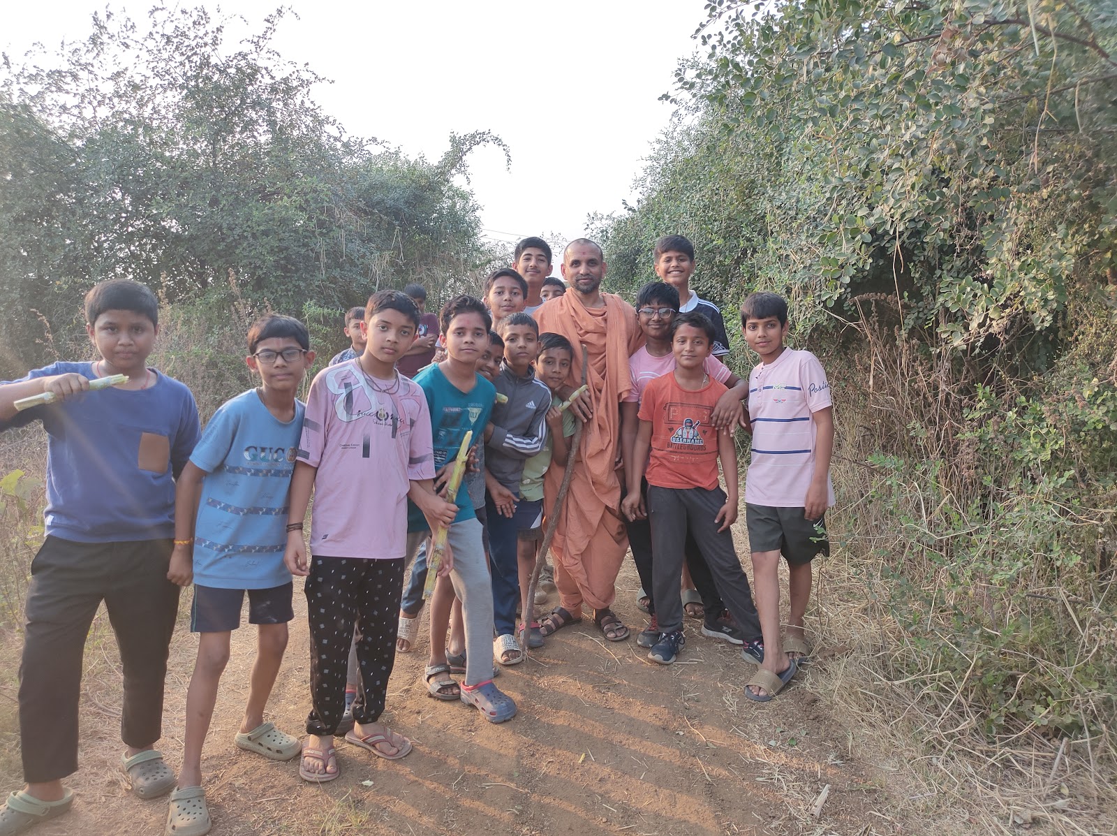 Nature Walk With Swamiji