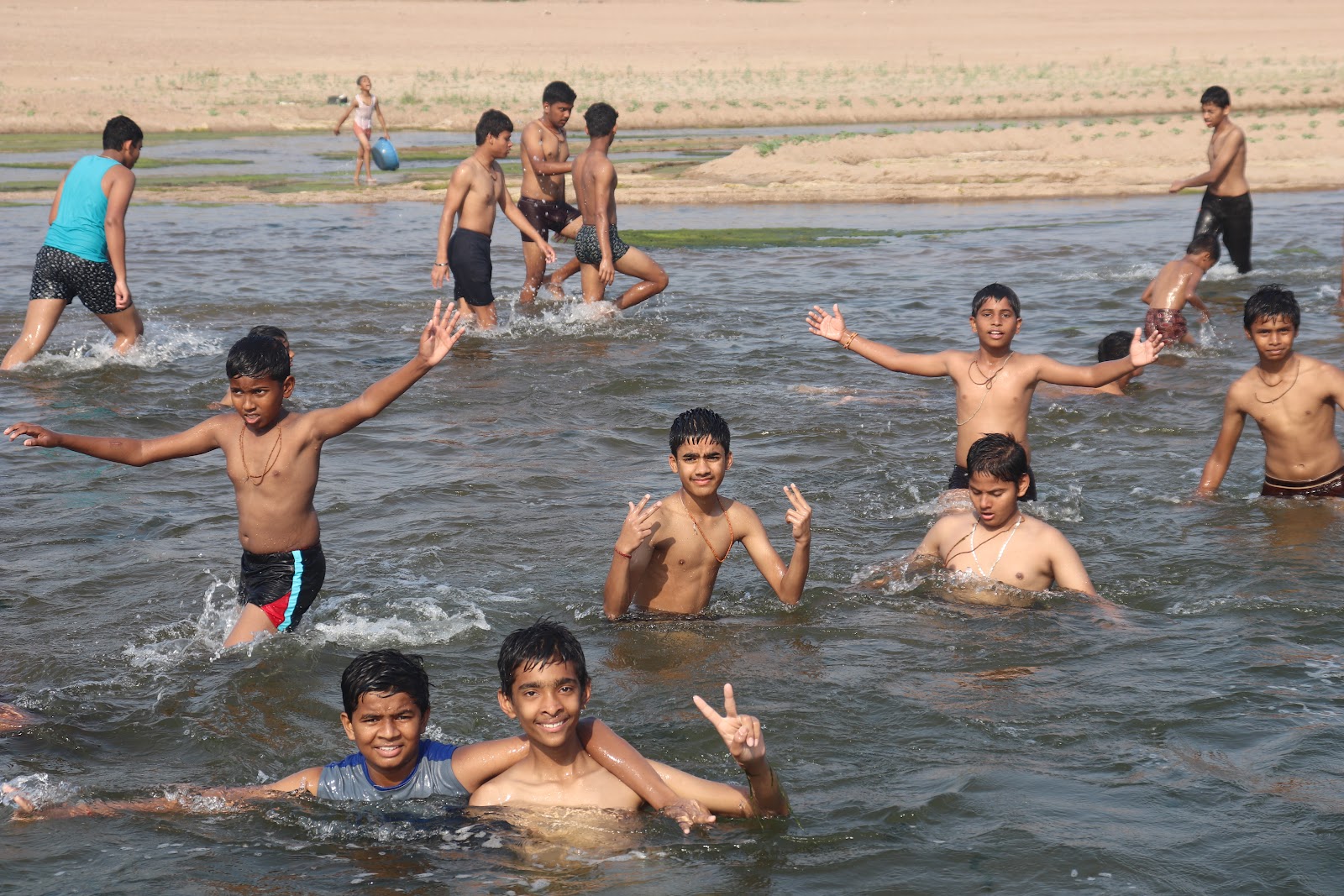 Visit To Kanhan River