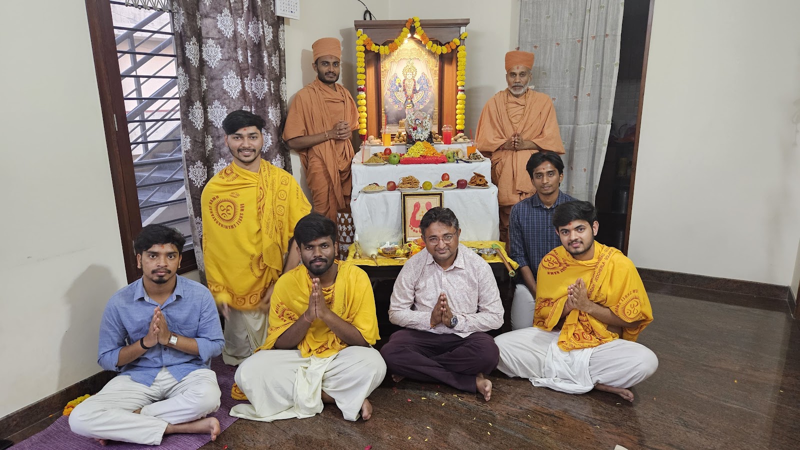 Pooja & Padharamani at Sharan’s Home