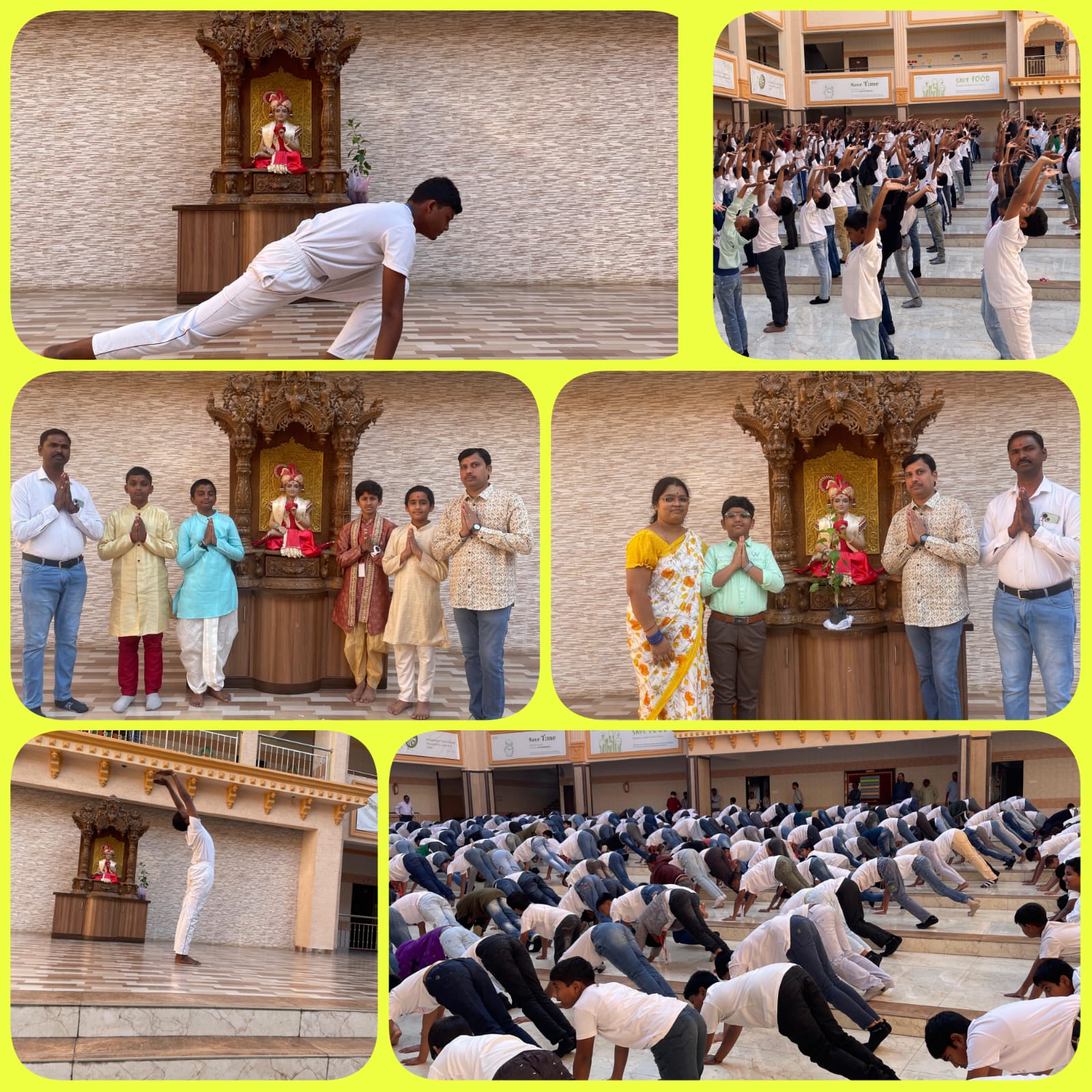 Radiance of Radhasapthami at Gurukul Secunderabad