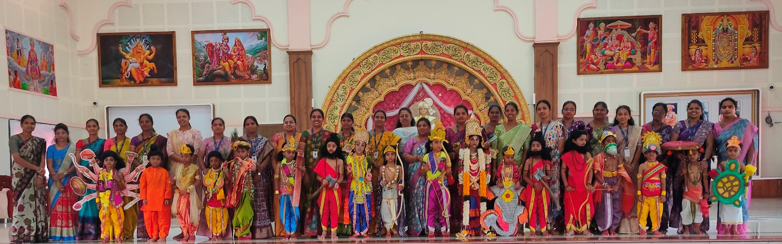 Dashavataras Show at Shree Swaminarayan Gurukul International School