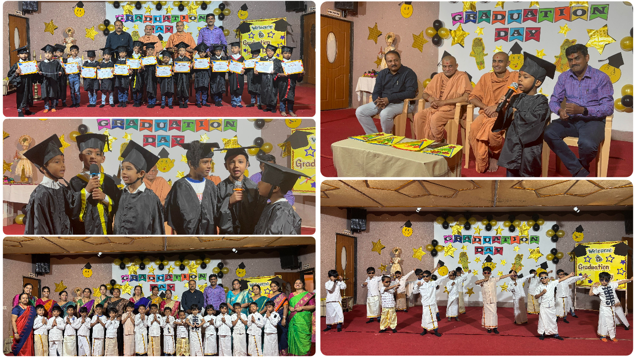 UKG Graduation Ceremony at Shree Swaminarayan Gurukul