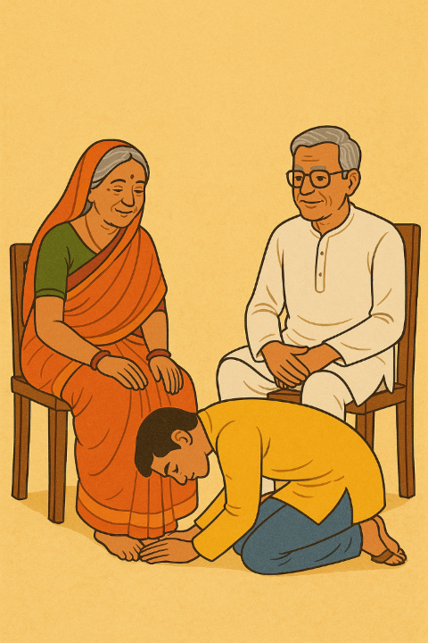 Do Pranam Parents & Elders Everyday