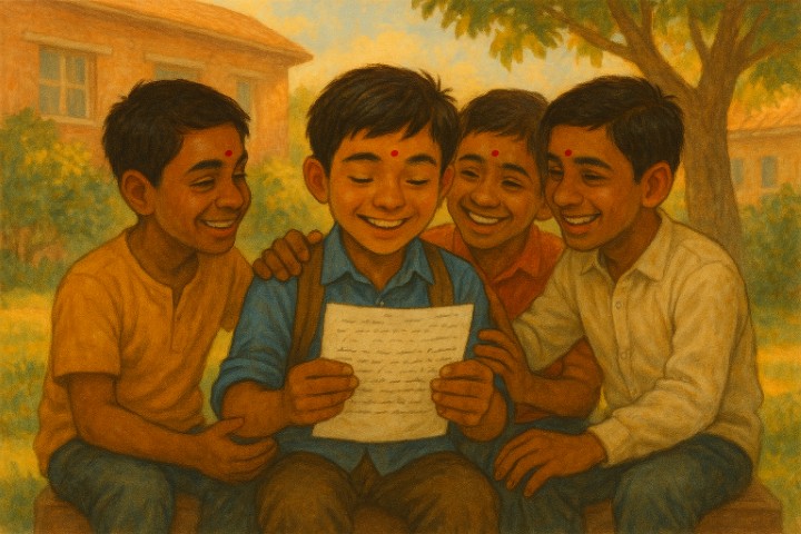Write a Gratitude Letter to Your Friends who helped you so much & Share with them.