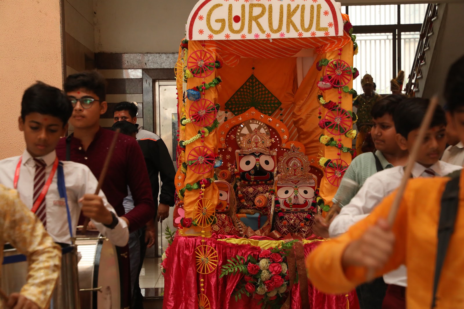 English Medium Rath Yatra Celebration