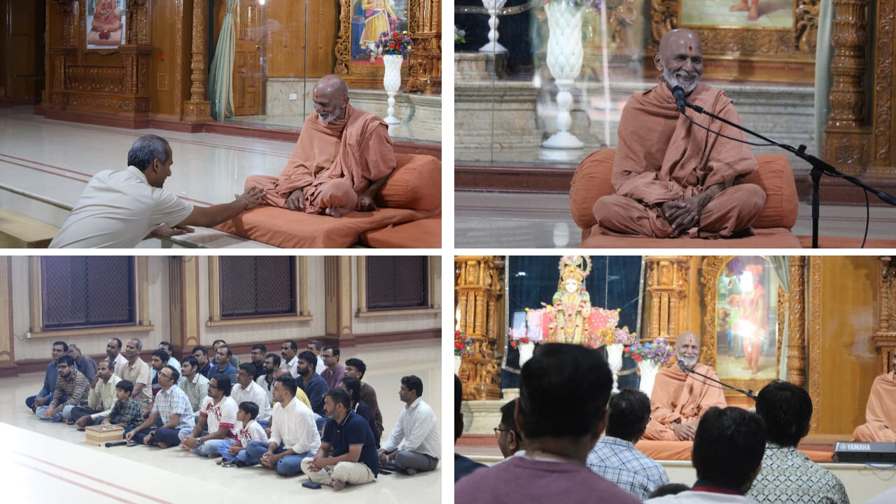 Satsang With Bangalore Devotee