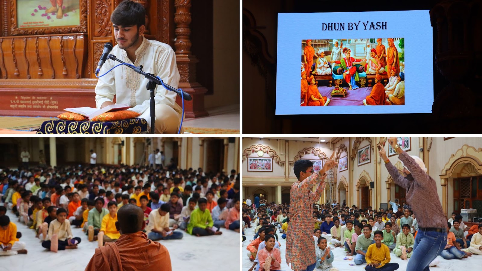 11th Class Students Lead Sunday Assembly