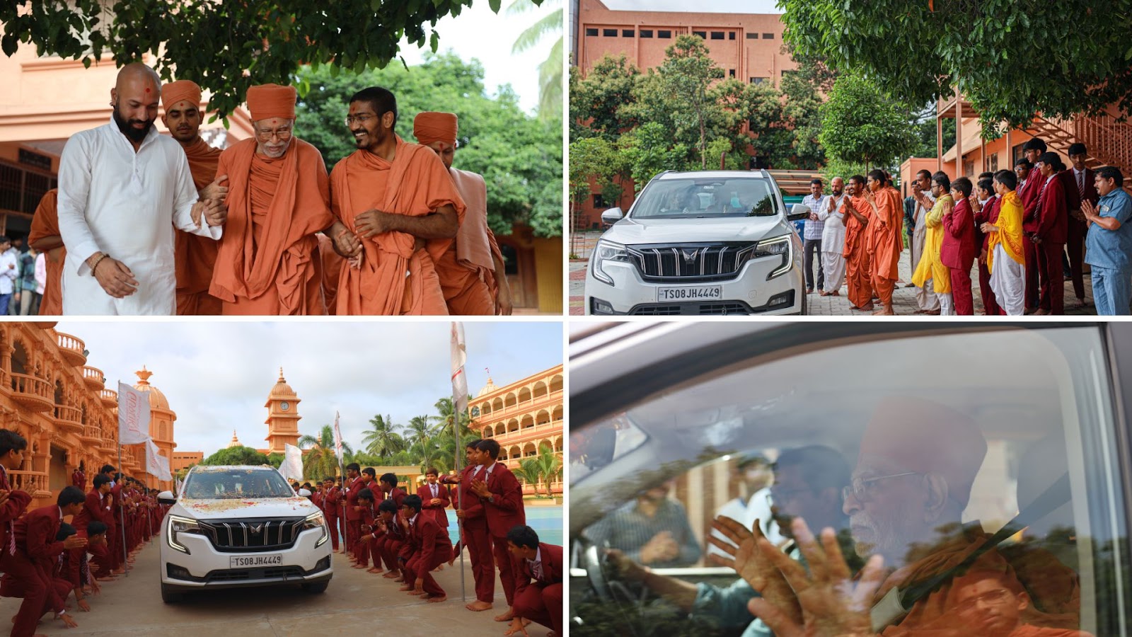 Divine Departure of Gurumaharaj from Hyderabad