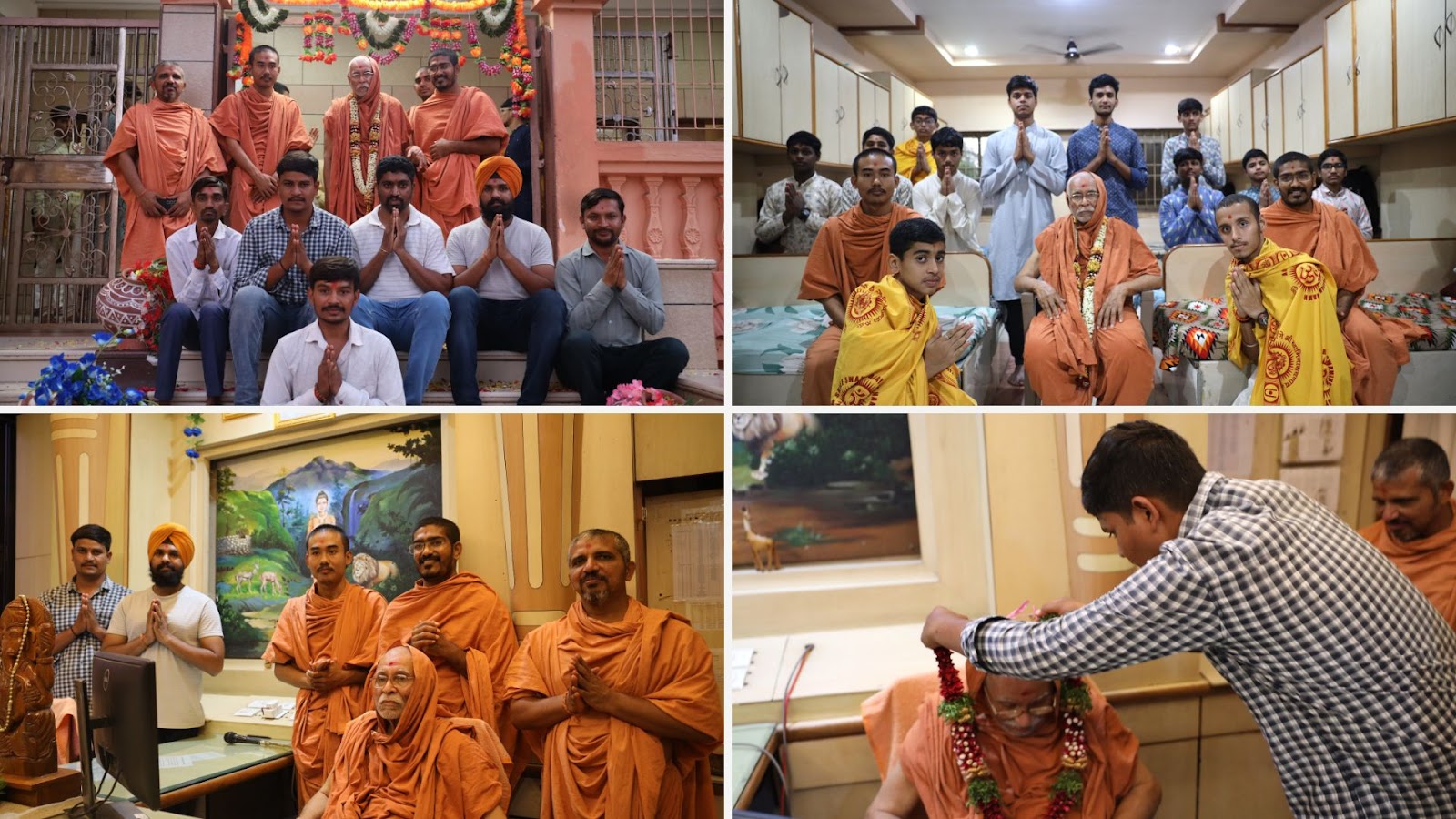Hostel Visit of Guru Maharaj