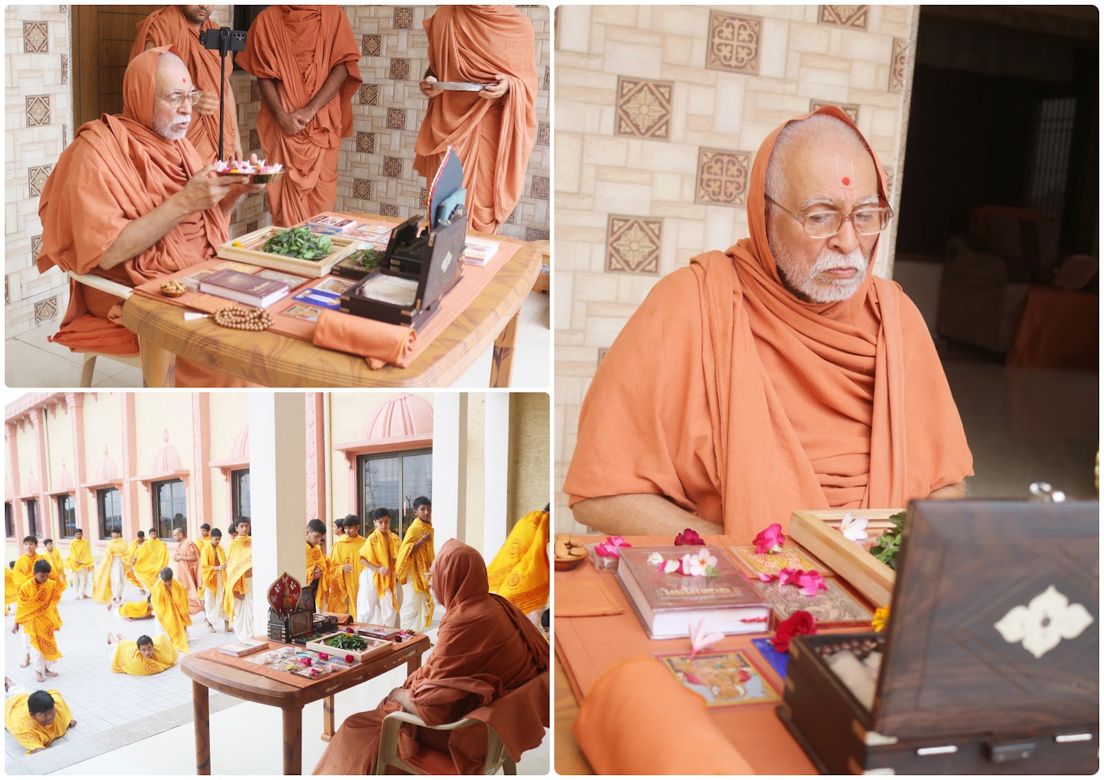 Divine Darshan of Guru Maharaj’s Pooja