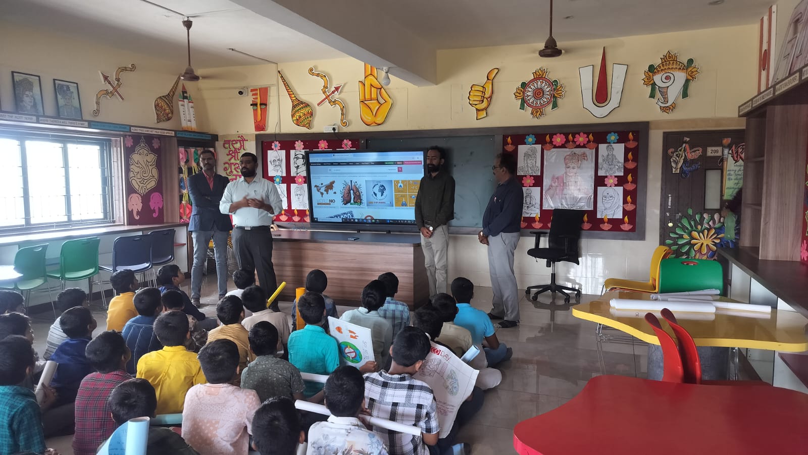 Say No to Tobacco : Awareness Activities