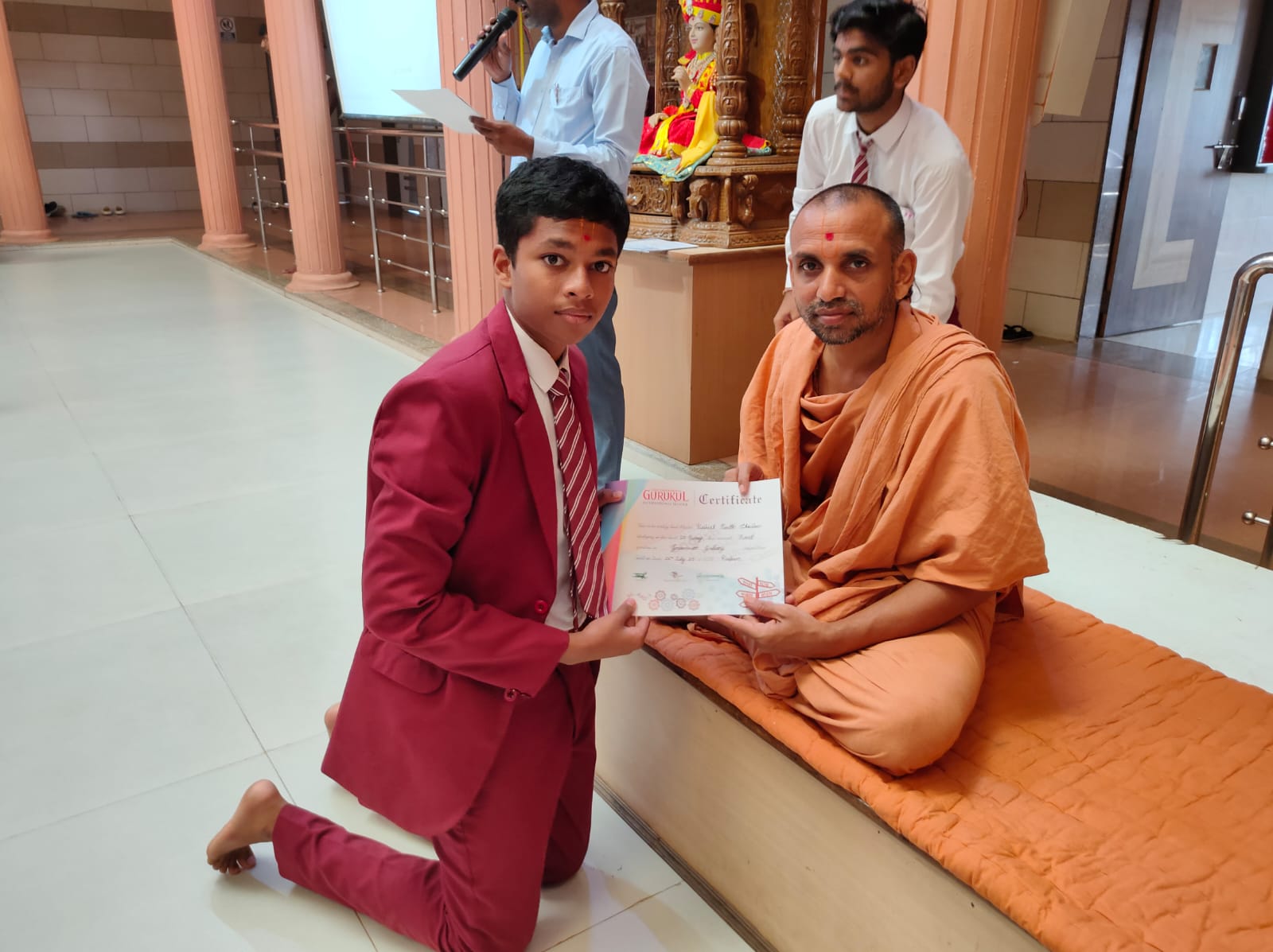 Olympiad Prize Distribution