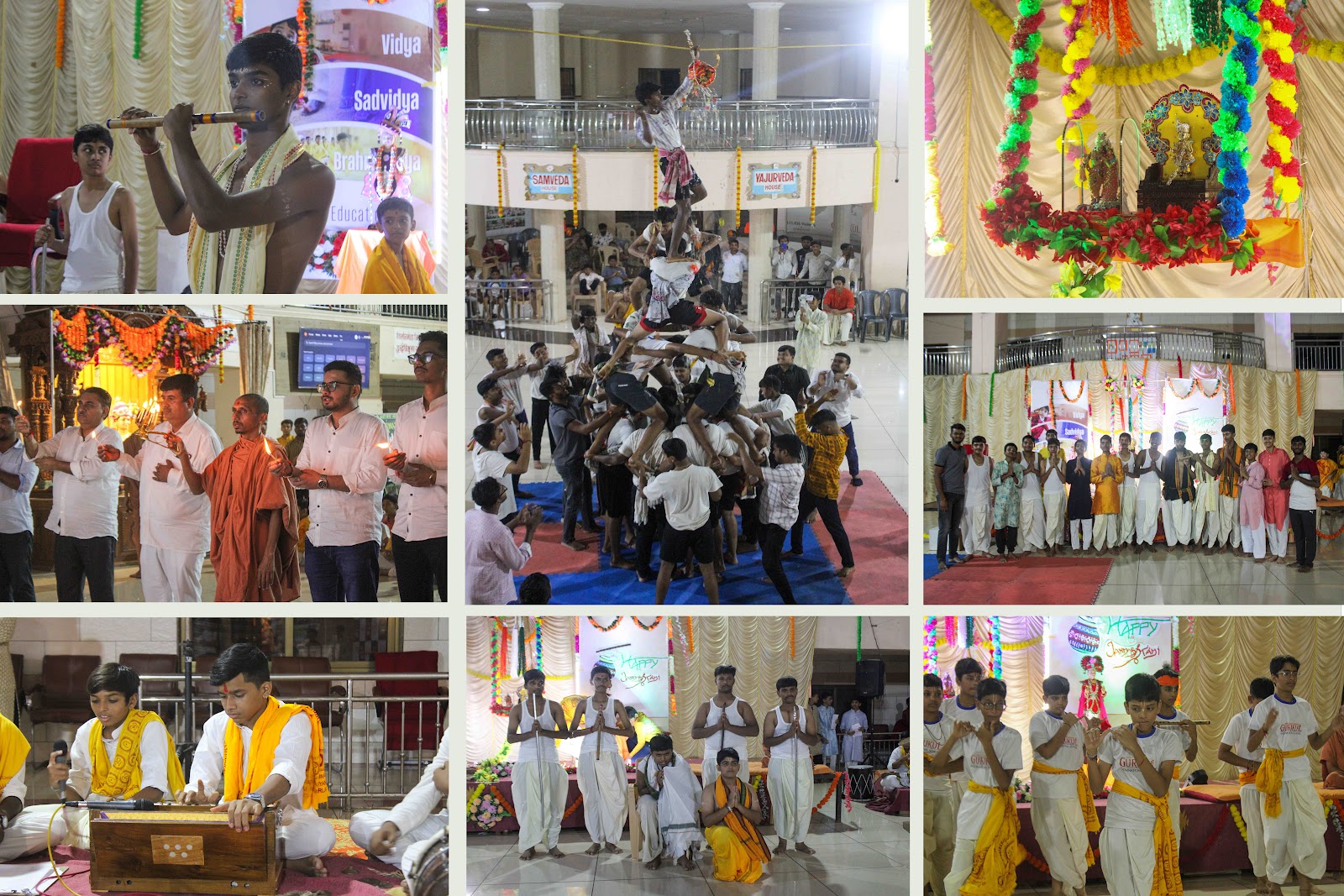 Divine Celebrations of Janmashtami