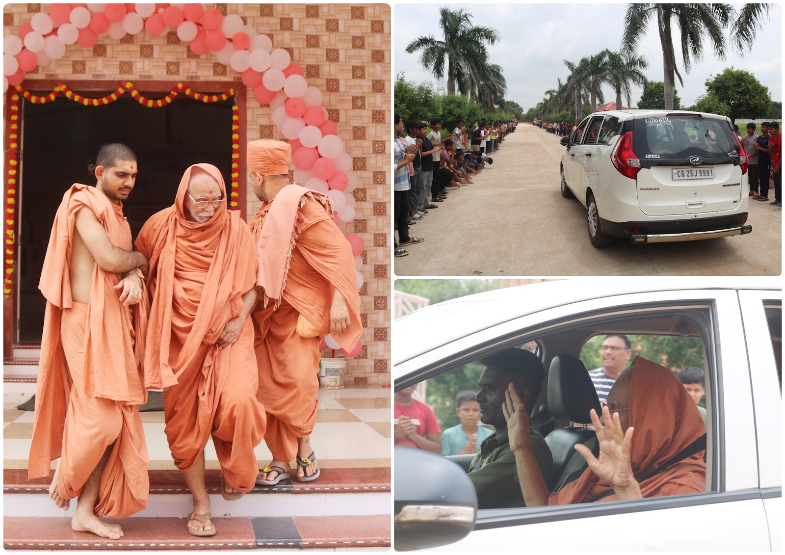 Divine Departure of Guru Maharaj from Gurukul Raipur