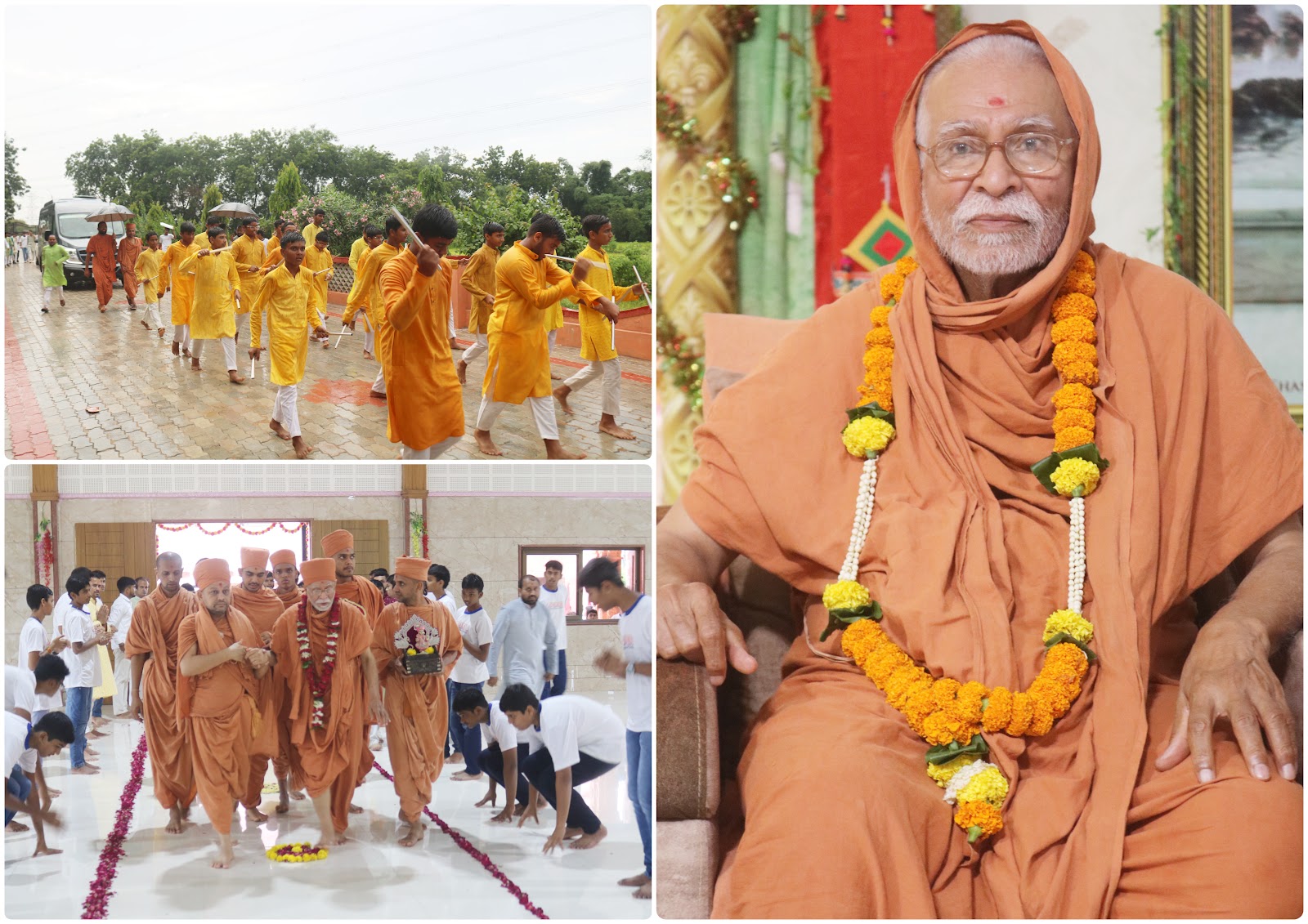 Divine Arrival of Pujya Guru Maharaj